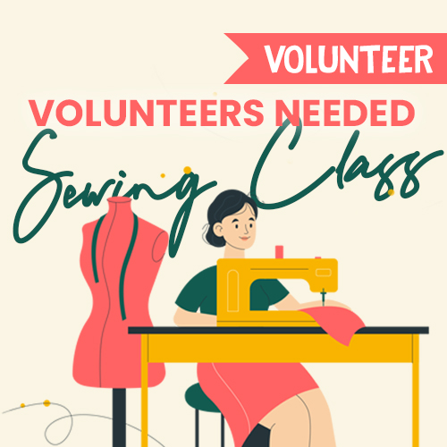 Volunteer - Sewing Classes