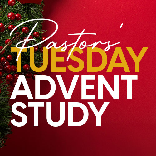 Join us for Pastors' Tuesday Study. Hosted every Tuesday at the downtown campus in fellowship hall.